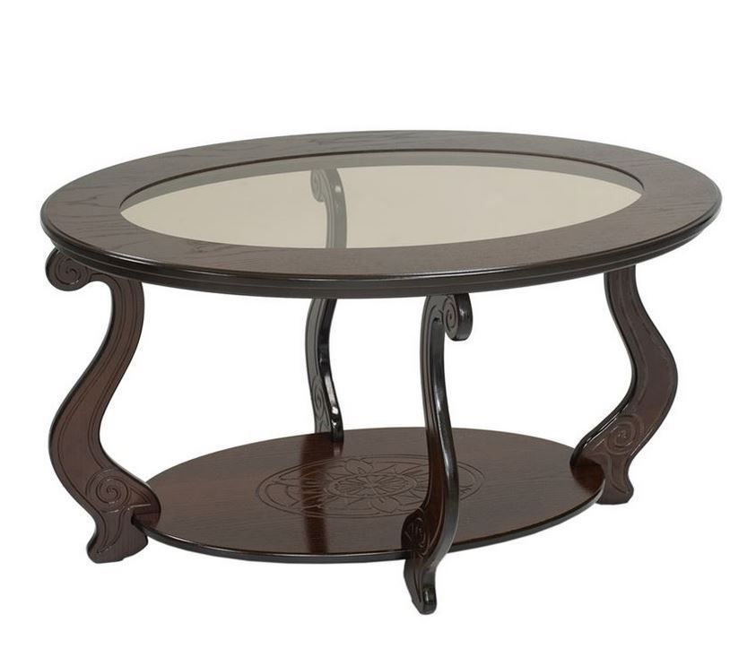 Стол журнальный "Виват С" орех Вис