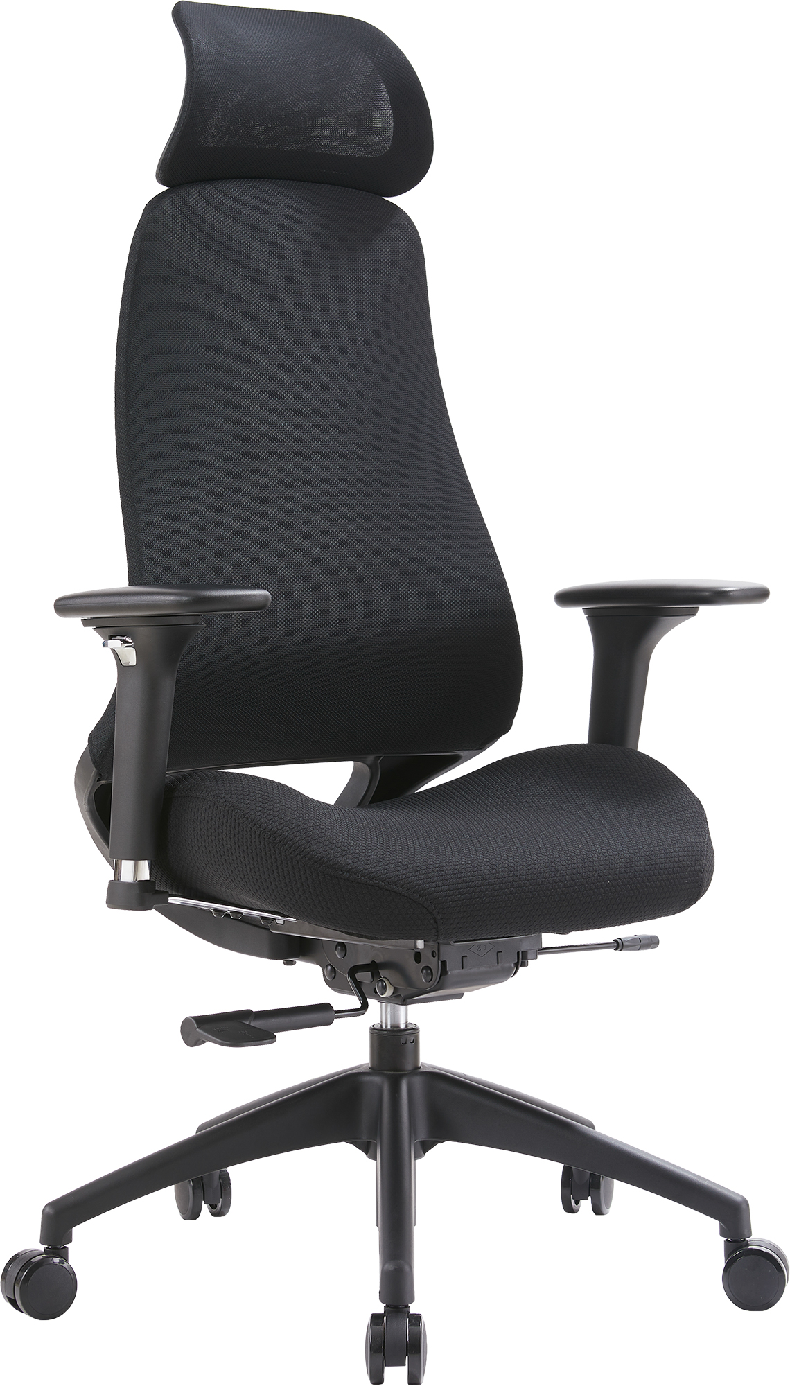 Эргономичное кресло Ant ткань черный