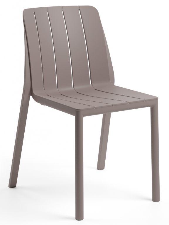 Стул пластиковый Nardi Tiberina Bistrot тортора