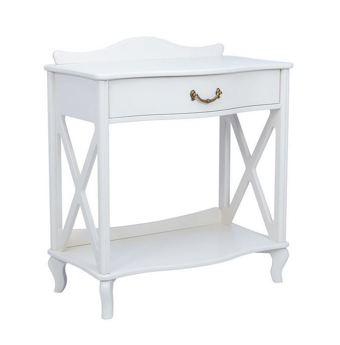 Консоль "Джульетта"-2 молочный дуб Вис