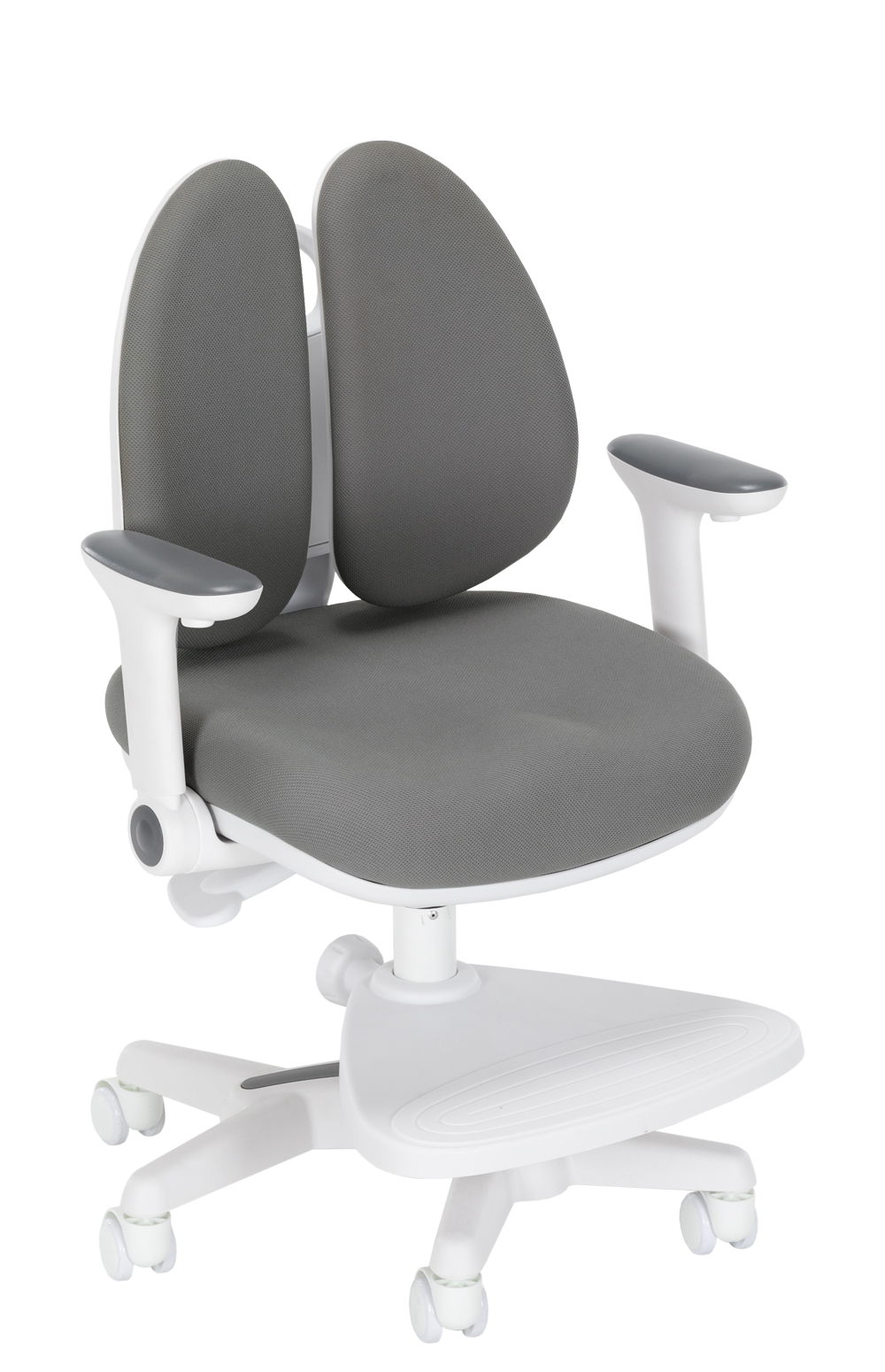 Детское кресло Kids 101 ткань темно-серый