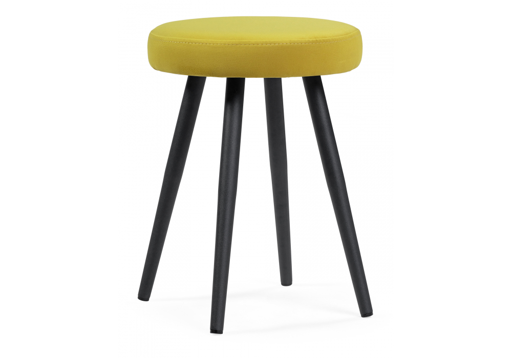 Табурет Сино велюр velutto 28, черный