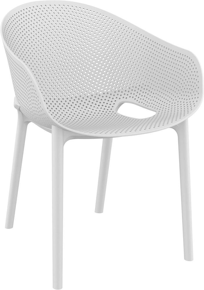 Кресло пластиковое Sky Pro белое