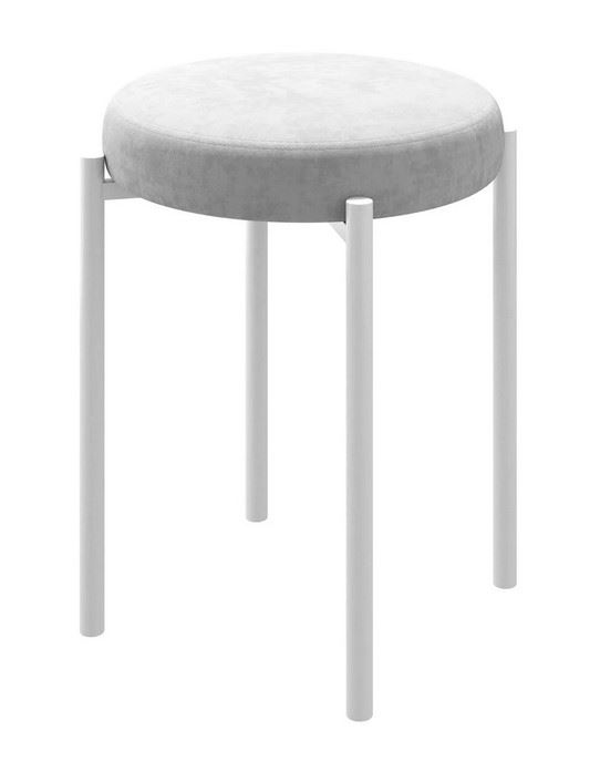 Табурет BOB белый, SILVER LUX