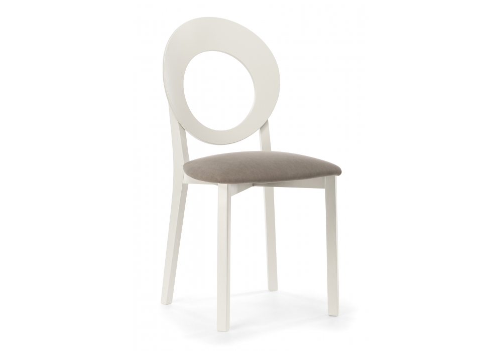 Стул деревянный Марти ткань MR 27, слоновая кость