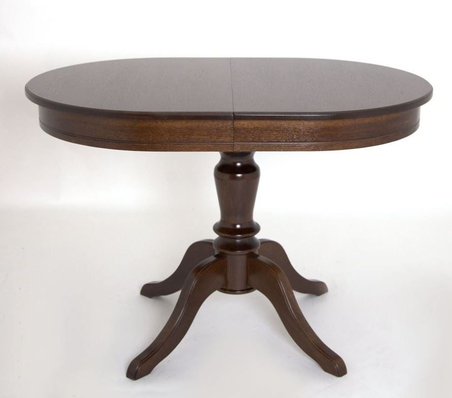 Стол "Капелла-2" темный орех, шпон дуб тип 2