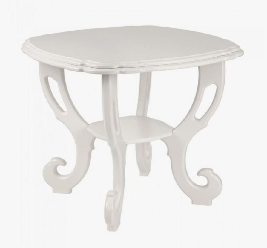 Стол журнальный "Кофейный" молочный дуб Вис