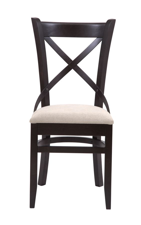 Стул "Hugo" венге, бежевый