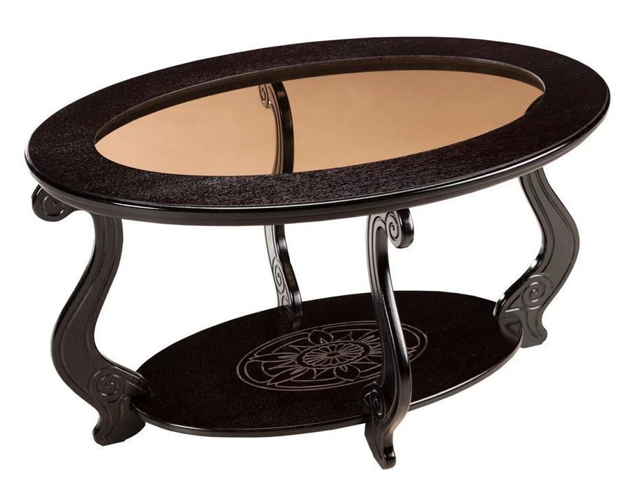 Стол журнальный "Виват С" венге Вис