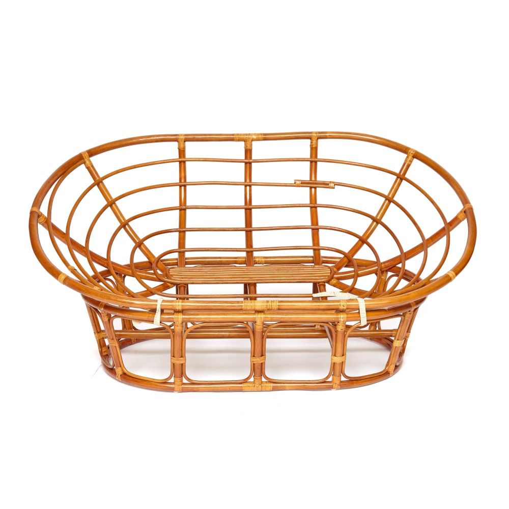 Кресло "MAMASAN" без подушки, коньяк