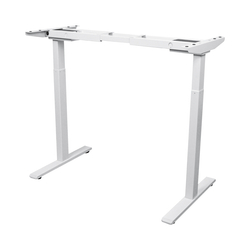 Подстолье для стола с электроприводом и регулировкой высоты, 2 мотора, память 3 уровня высоты, белый
