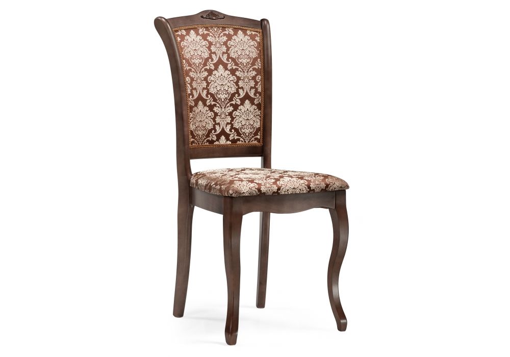 Стул деревянный Луиджи орех, шоколад