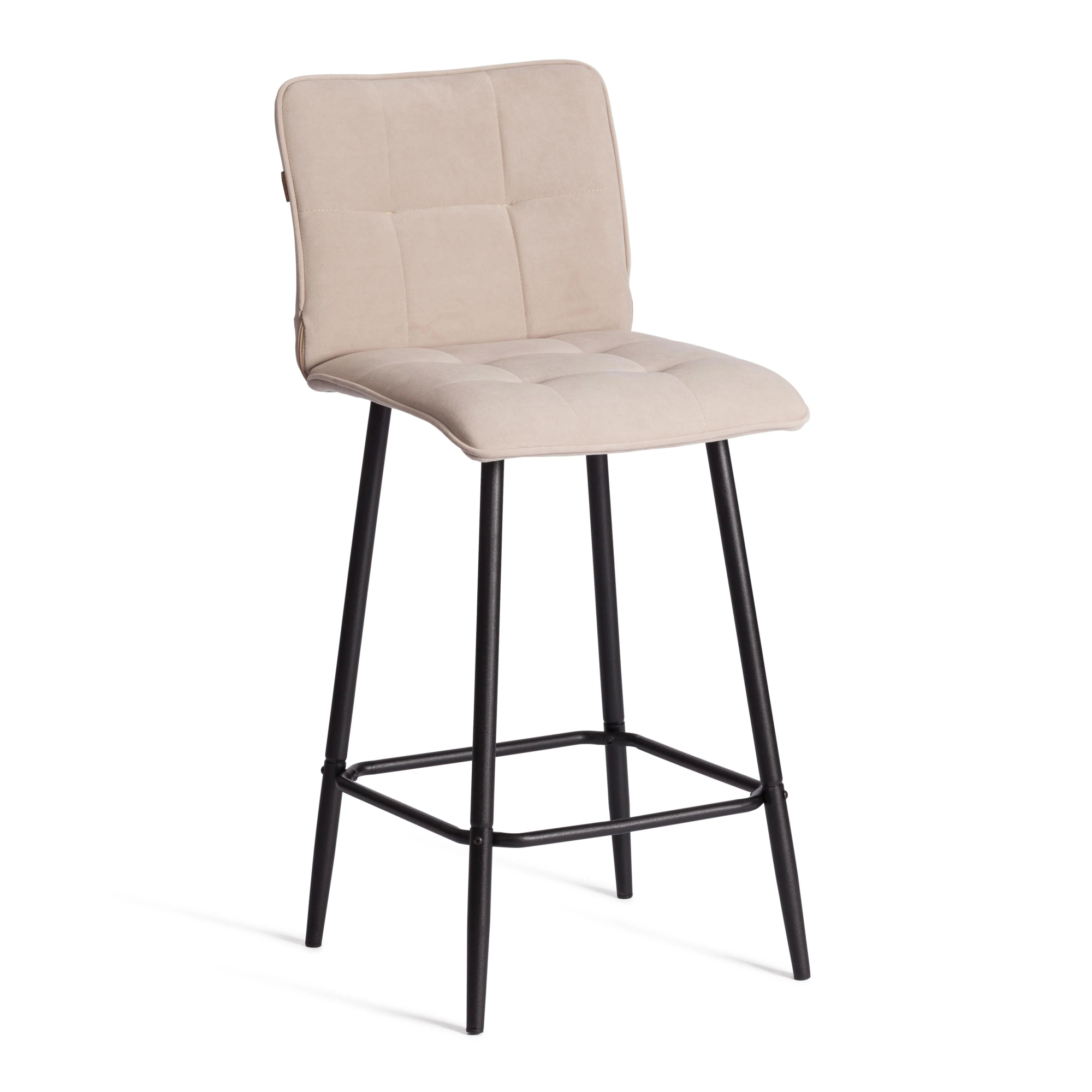Полубарный стул Бари светло-бежевый