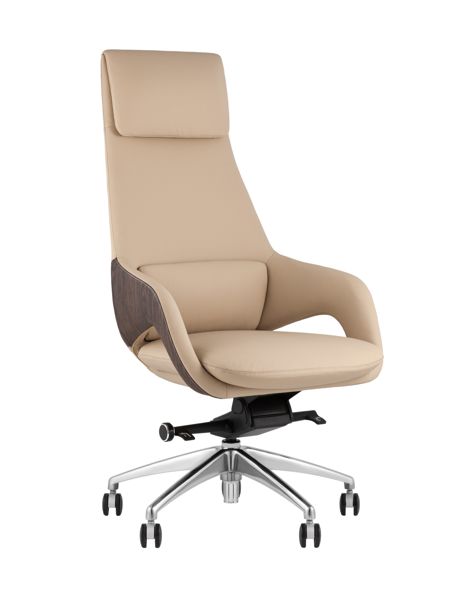 Кресло руководителя Reign TopChairs бежевый