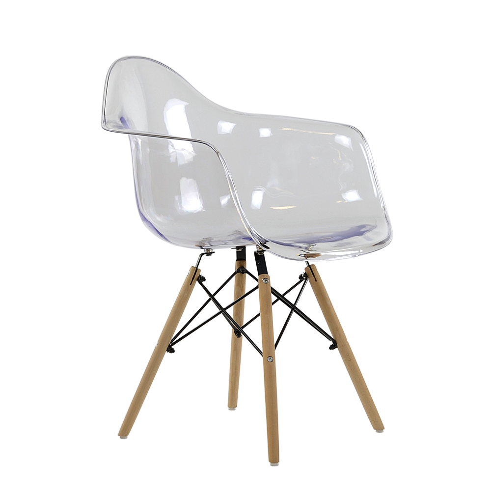Кресло Eames style прозрачный