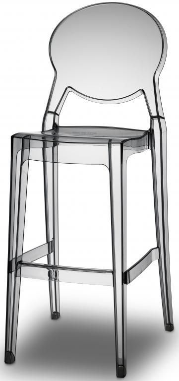 Стул барный прозрачный Scab Design Igloo серый