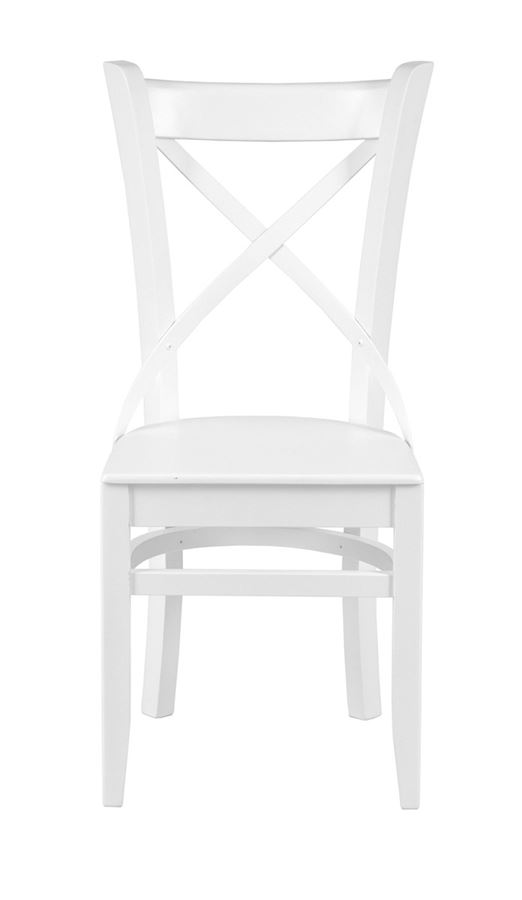 Стул "Hugo" твердый белая эмаль