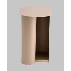 Журнальный столик Yvaine металл бежевый