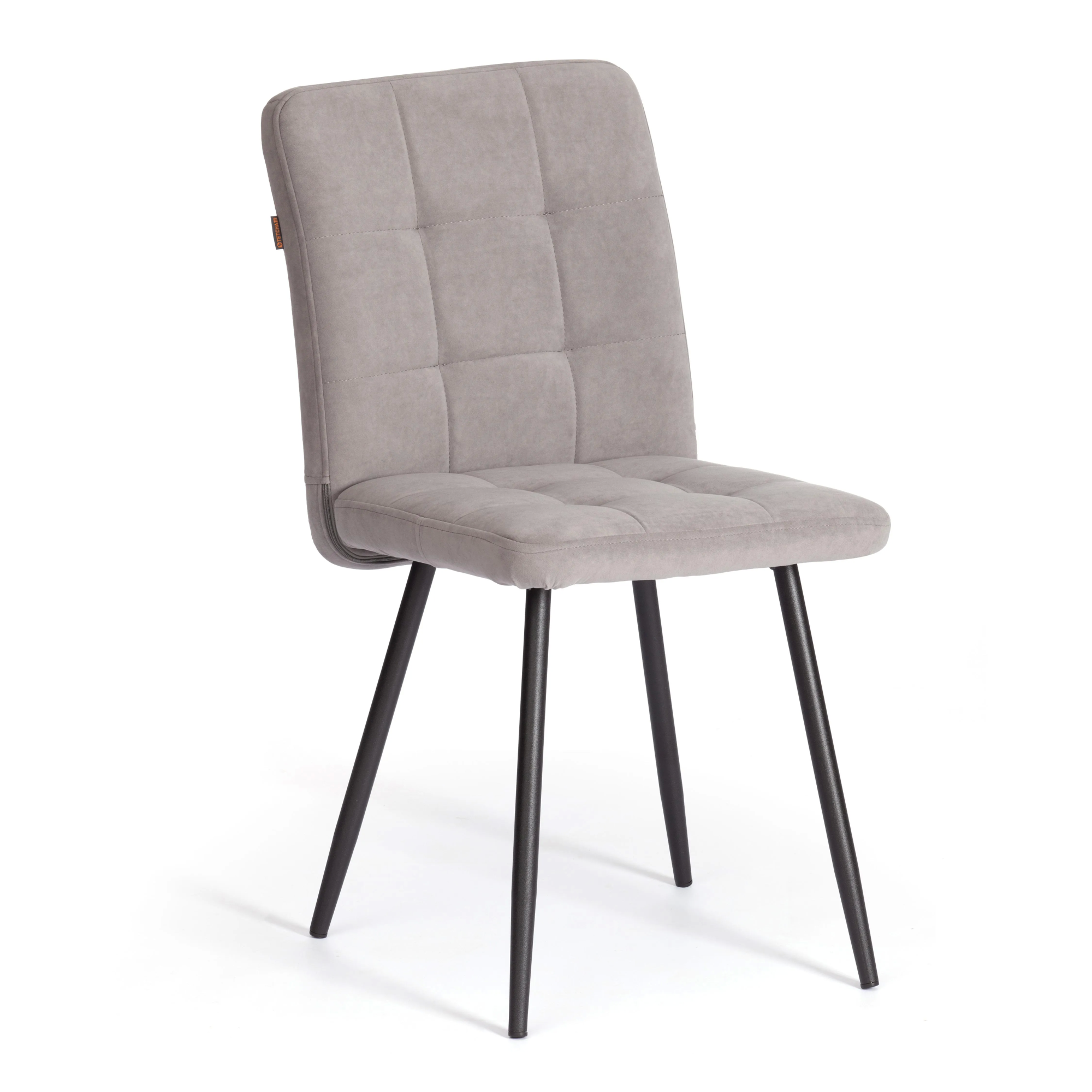 Стул обеденный Medeo серый без подлокотников