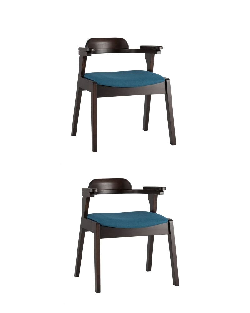 Стул обеденный VINCENT синий 2 шт.