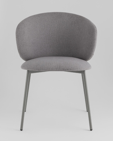 Стул Блейз велюр серый