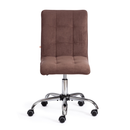 Кресло ZERO флок, коричневый