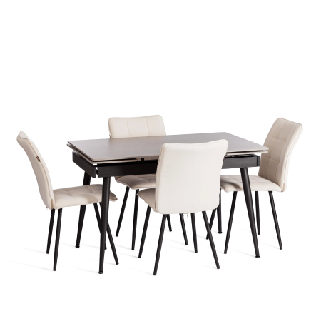 Стул обеденный Bari молочный