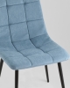 Стул Одди Original велюр пыльно-синий 4 шт.