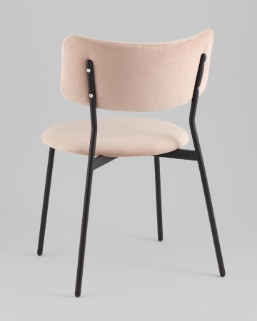 Стул Амелия велюр бежевый