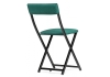 Стул на металлокаркасе Elevis зеленый, черный