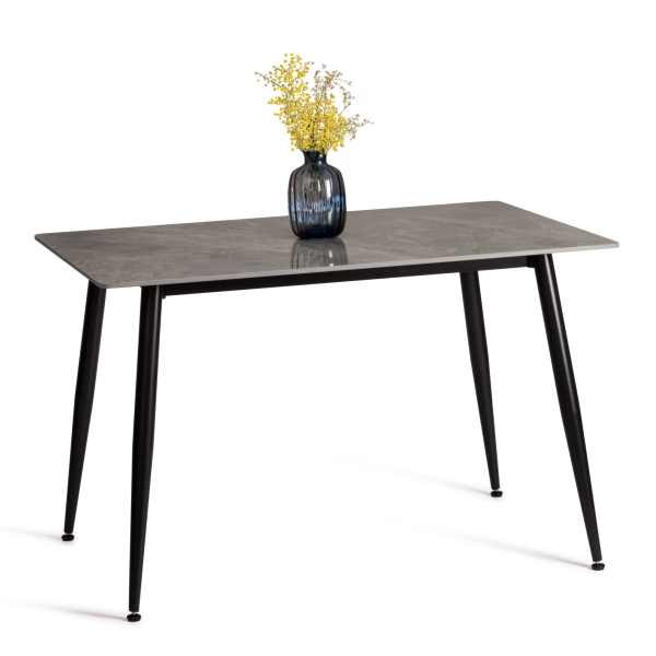 Стол обеденный Austen/Остин  серый и черный
