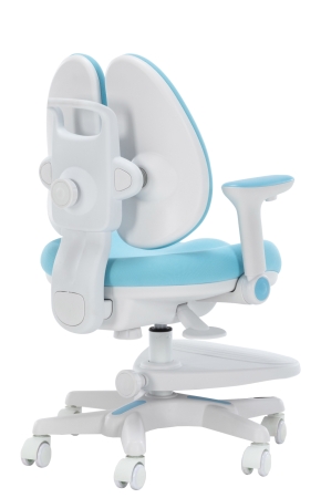 Детское кресло Kids 101 ткань голубой