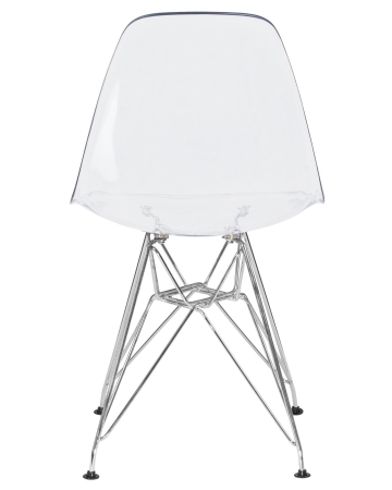 Набор 4 шт Стул обеденный DSR CASPER, ножки хром прозрачный