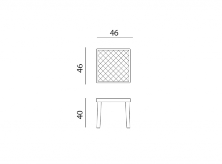 Столик пластиковый для лежака Rodi тортора