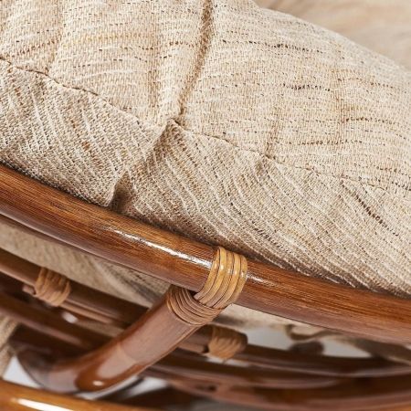 Кресло-качалка "PAPASAN" w 23 и 01 B с подушкой, орех