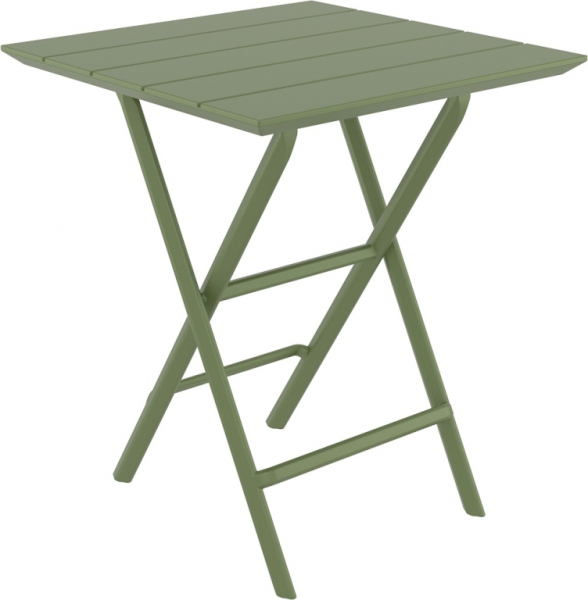 Стол пластиковый складной Siesta Contract Helen Folding Table 60 оливковый