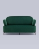 Диван Кэнди велюр зелёный