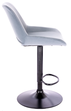 Барный стул Flash ткань серый