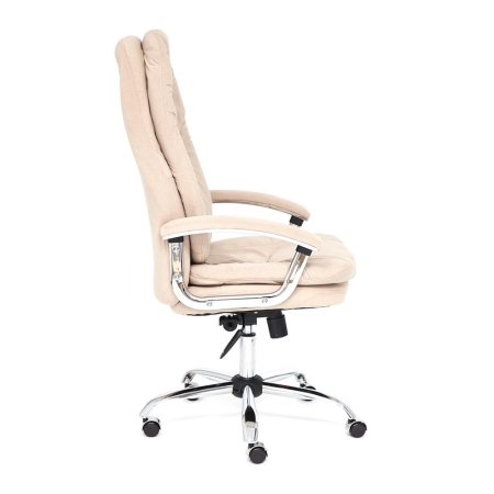 Кресло SOFTY LUX флок, бежевый, 7