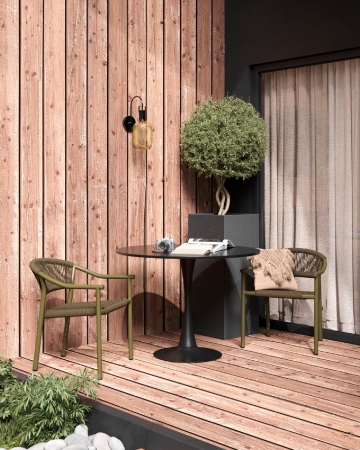 Стул Syna зеленый