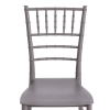 Стул CHAVARI (mod. 101) пластик, 40х49х88 см, серый