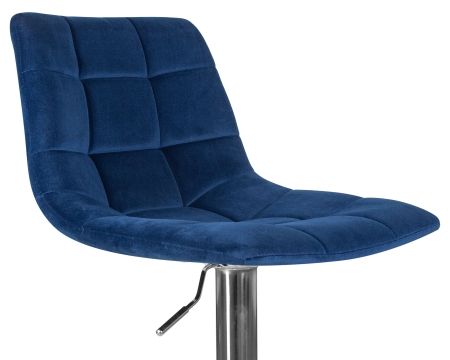 Стул барный TAILOR синий велюр MJ9-117