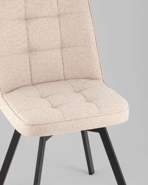 Стул Pleid вращающийся кремовый