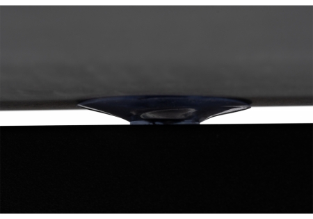 Керамический стол Rion 120 белый мрамор, черный