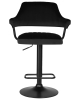 Стул барный CHARLY черный велюр MJ9-101