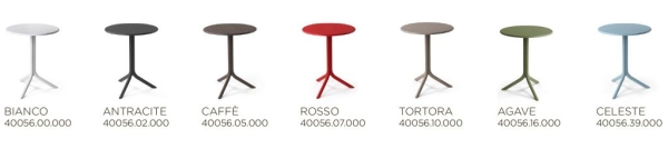 Стол пластиковый обеденный Step + Step Mini тортора