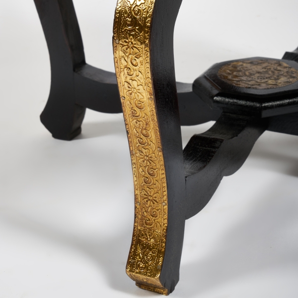 Столик Secret De Maison FUMO (ND-027) дерево манго, 38x46, этническая роспись