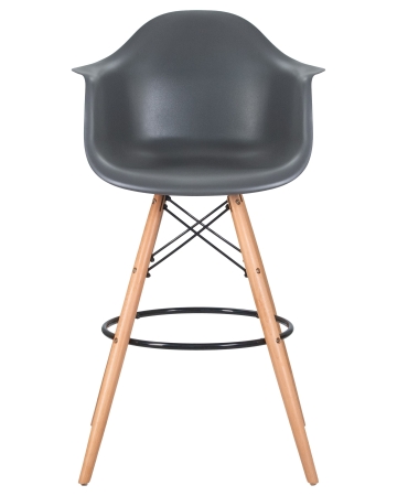 Стул барный DAW BAR ножки светлый бук, серый