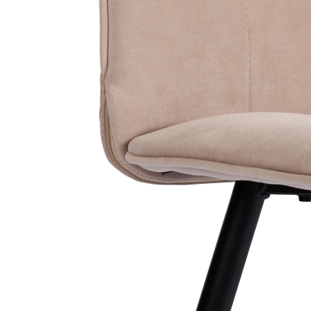 Стул обеденный Bari молочный