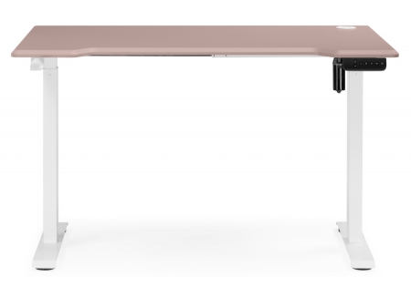 Компьютерный стол Маркос 120х75 розовый, белый